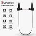 Bluetooth Headphones, SHUHUA Wireless Headphones IPX7 Waterproof Stereo Sweatproof Earbuds, Best in-Ear Earphones w/Mic for Workout, 7-9 Hours Battery Noise Cancelling Headsets (Black) …