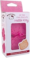 ScrapCooking Hello Kitty -  Juego de Moldes Cortadores de Galletas, Juego de 4