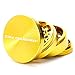 Large Cali Crusher Herb Grinder 4 Piece Gold
