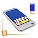 AxPower Cellphone Credit Card Holder 3M Adhesive Stick on Wallet Lycra Cell Phone Cash Pouch for iPhone X XS XR Max iPhone 7 8 Samsung S9 S8 Plus (Blue)