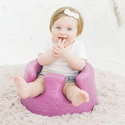 Amazon バンボ Bumbo ベビーソファ プレートレイセット グレープ 専用腰ベルト付き ベビーソファ ベビー マタニティ 通販