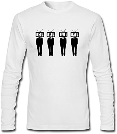 Newm Men's Watch and Obey Long Sleeve 100% Cotton T Shirt