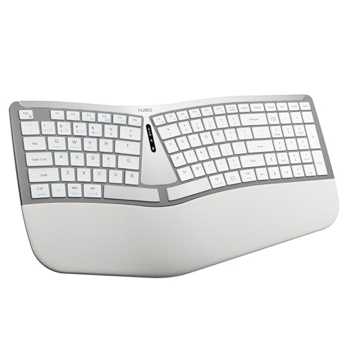 Nulea RT07B Wireless Ergonomic Keyboard