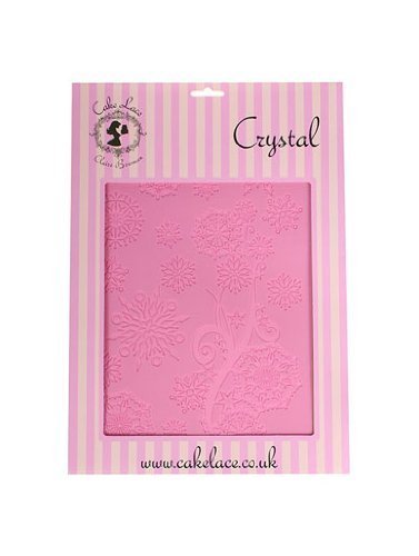 Click Here to See More Images Claire Bowman CRYSTAL Lace Mat Mat - for creating edible lace Cake and Cupcake Decoration