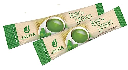 Lean + Green, Premium, 100% Japanese Matcha Green Tea, Garcinia Cambogia (as Super Citrimax) & Gymnema Sylvestre, for Weight Management, Appetite Control 24 ct - 1 Box, Javita