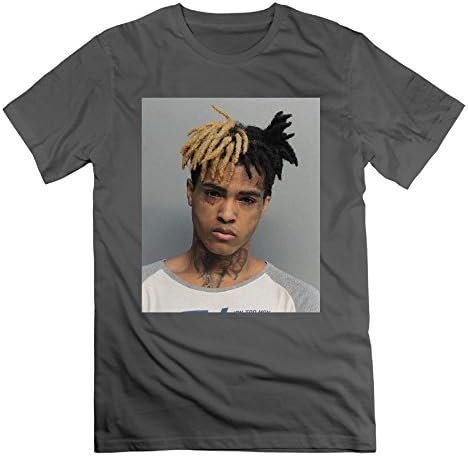 Nothea Love Story Xxxtentacion Leisure Digital Printing Shirt for Man Black