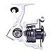 Cadence CC4 Spinning Combo Lightweight with 24-Ton 2-Piece Graphite Rod Strong Carbon Composite Frame & Side Plates Ergonomic EVA Handle Knob Reel & Rod Combo