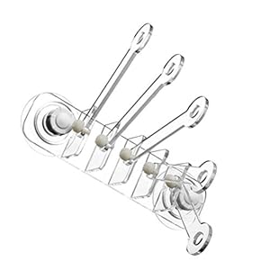 Balacoo 1Pc Pulsantiera per Pesci Corallo Serbatoio Acquario Acquario 5 Fori Decorazione per Ornamenti Barriera…