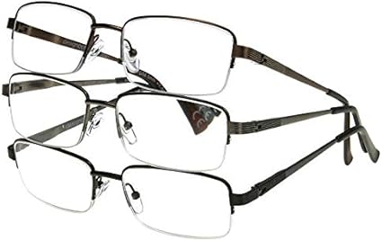 design optics reading glasses 3 pack