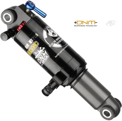 dnm mountain bike air rear shock with lockout 165mm