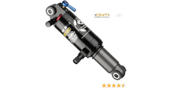 dnm mountain bike air rear shock with lockout 165mm