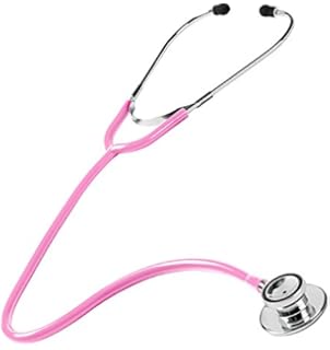 Prestige Medical S108-HPK - Estetoscopio con doble cabezal, color rosa intenso