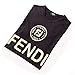 Fendi Black Short Sleeves Shirt Fashion Style T Size L