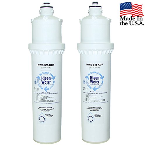 KleenWater Brand Filters Compatible with Everpure MC2 Compatible Filter, Replacement Cartridge for EV9612-56, Set of 2