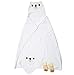 MICHLEY Animal Face Hooded Baby Towel Cotton Bathrobe for Boys Girls 0-6 Year