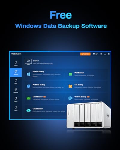 TERRAMASTER D5-310 HDD Enclosure 5Bay Hardware Raid Supports RAID 5, 0, 1, 10, Single, USB 3.1 Type C Direct Attached Storage Backup Software Included (Diskless)