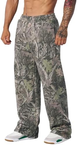 Amazon.com: Classic Urban Camo Design Loose Fit Baggy Workout Gym