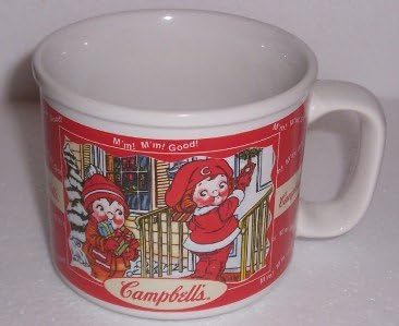 campbell soup mugs 1998