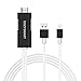 Lightning to HDMI Cable Adapter, Cozysmart Lightning Digital AV Adapter to 1080P HDTV for iPhone 8/8 Plus,iPhone X,iPhone 7/7Plus,iPad Air/Mini/Pro,iPod,Plug and Play