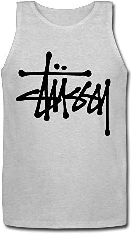 Mens Stussy Logo Classic Cool Classic Tank Top Cotton