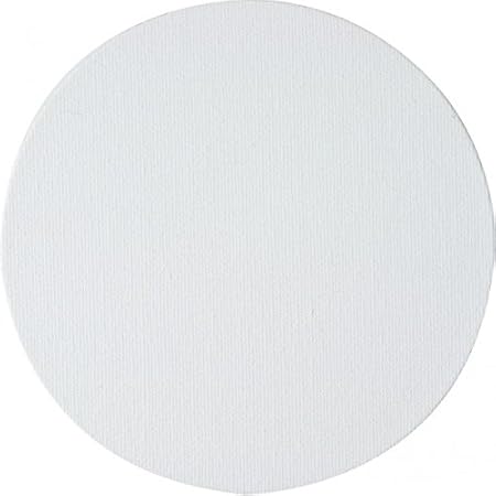 Artservice-Tube Pouring-Rahmen Malkarton Rund Acrylgießen Fluid-Technik Set 6 Stück (Ø 40 cm)