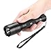 LE 700lm Rechargeable LED Tactical Flashlight Torch, High Brightness 3-Mode 10W, 2000 mAh 18650 Battery USB Cable Included Portable Hiking Camping Searching Running Household Tool (3 Modes)