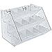 Azar Displays 223012 12-Compartment 3-Step Counter/Pegboard/Slatwall Tray