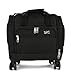 brags Four Wheeled Spinner Underseat Carry On - Multiple Compartments (Black)