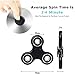 Hand Spinner, WINWONBRA Fidget Spinner High Speed EDC Fidget Toys Stress and Anxiety Relief Toy (Black)