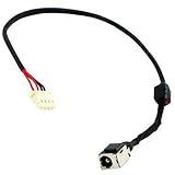 New Ac Dc-in Power Jack w/Cable Harness Connector Socket for Toshiba Satellite L655-S5101 L655-S5117 L655-S5146 L655-S5150 L655-S5154 L655-S5160