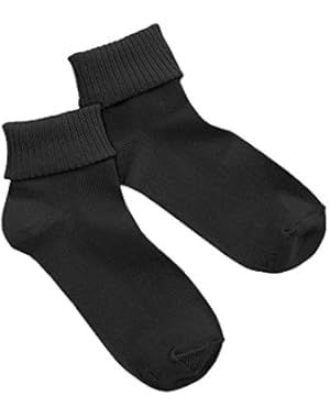 Women's ComfortSoft Cuff Socks Extended Sizes 3-Pack