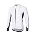 ARSUXEO Men's Full Zipper Long Sleeves Cycling Jersey Bicycle BikingBike Shirt 6030