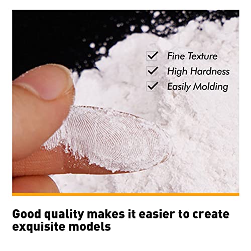 Falling in Art 5 LB Plaster of Paris Powder - Hand Mold Casting Kit Powder, Gypsum Cement, Pottery & Ceramic Plaster Powder for Crafts, Sculpture, Diorama and Home Decor