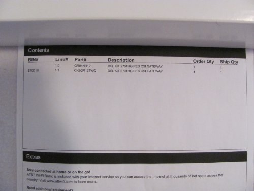AT T 2701HG B 2Wire Wireless Gateway DSL Router Modem AC AT T 2701HG B 2Wire Wireless Gateway DSL Router Modem AC