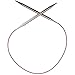 ChiaoGoo Red Lace Circular 24 inch (60cm) Stainless Steel Knitting Needle Size US 8 (5mm) 7024-8