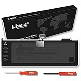 Lizone New Laptop Battery for Apple A1382 A1286 (Only for Core i7 Early 2011 Late 2011 Mid 2012) Unibody Macbook Pro 15" 661-5844 MC721LL/A 18 Months Warranty / Li-Polymer 10.95V/6000mAh (65.5Wh)