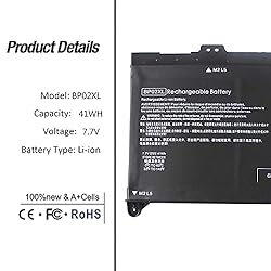 BPO2XL BP02XL 849909-850 Battery for HP Pavilion