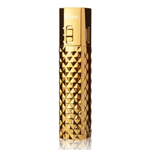 Melkco / iMee - Power Tube 3000 mAh External Battery Pack for Most Mobile Devices - (Iced Gold) - MKPB30GDLD