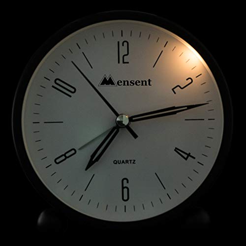 3 Clock+Mensent+Silent+Ticking+Battery+Powered