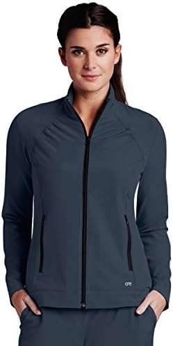 BARCO One 5405 Zipper Front Jacket Steel XS