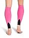 SKINS Unisex Essentials Compression MX Calf Tights, Pink/Black, X-Small