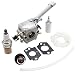 KIPA Carburetor 308054079 for Ryobi RY08420 RY08420A Backpack Blower BP42 530069247, with Mounting gaskets Fuel Filter New Spark Plug Fuel Lines Prime Bulb, Durable Fuel Carburetor mantience kit