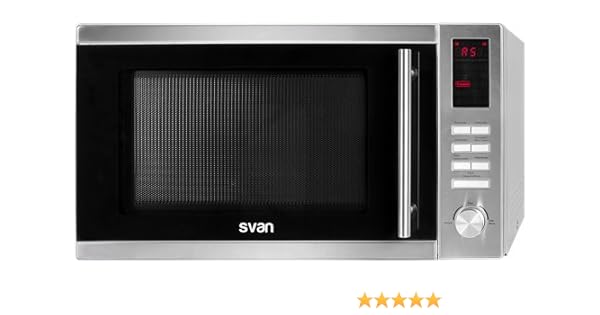 Microondas 25 litros, 900 wats, c/ grill, INOX, control digital ...