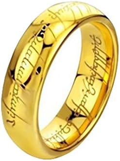 TMCO Ring Style Jewelry Titanium Steel Ring (Asia Size: 16-22）