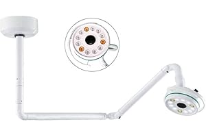 BONEW 36W Ceiling Mount Shadowless Exam Lamp Light 1200mm US Stock