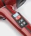Kiss Products Red Ceramic 2500 Watt Turbo Dryer Plus 3 Styling Attachments, 2.7 Pound
