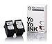 YoYoInk Remanufactured Ink Cartridge Replacement for Canon PG-240XXL & CL-241XL (1 Black, 1 Color) with Ink Level Indicator