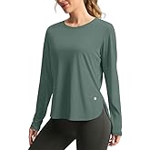Women's Sun Shirts UPF 50+ Long Sleeve UV Protection Shirt Lightweight Quick Dry Workout Hiking Tops for Women