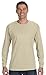 Hanes TAGLESS 6.1 Long Sleeve T-Shirt, Large White
