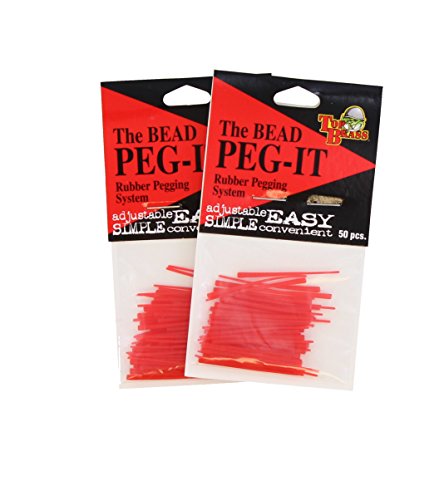 Top-Brass-Bead-Peg-It-100-Piece-Bulk-Pack-Red-Color Top-Brass-Bead-Peg-It-100-Piece-Bulk-Pack-Red-Color